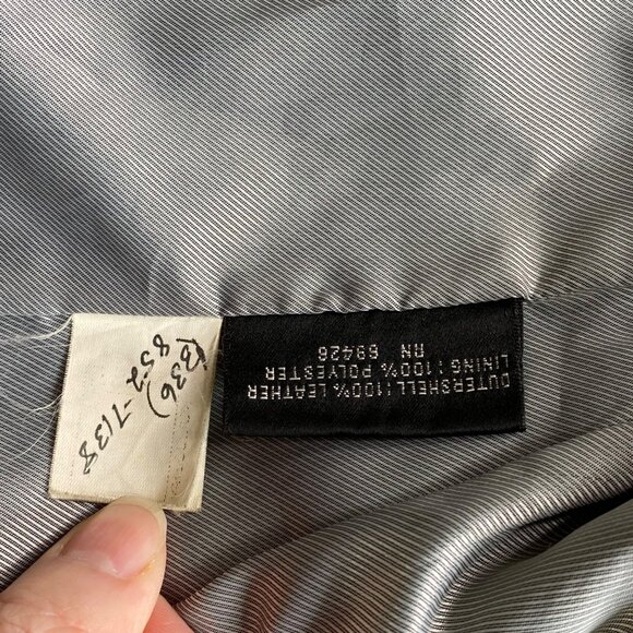 Pelle Studio By Wilsons Leather Jacket Womens Black XL Button Mid Long Classic - Picture 6 of 16